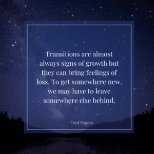 transition quote
